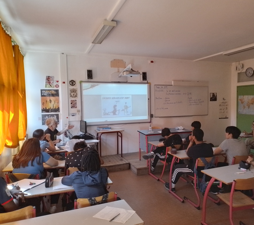 Atelier - dessin de presse